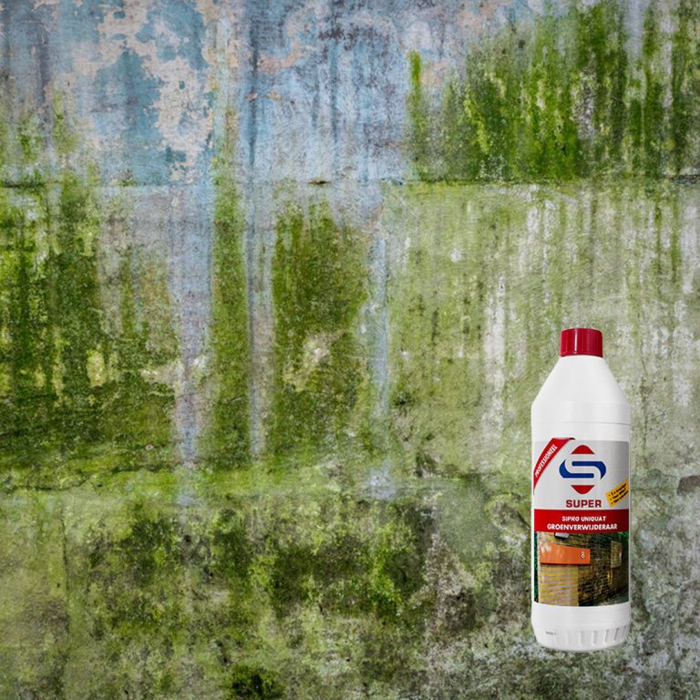 Hoe verwijder je groene aanslag met biologische middelen?