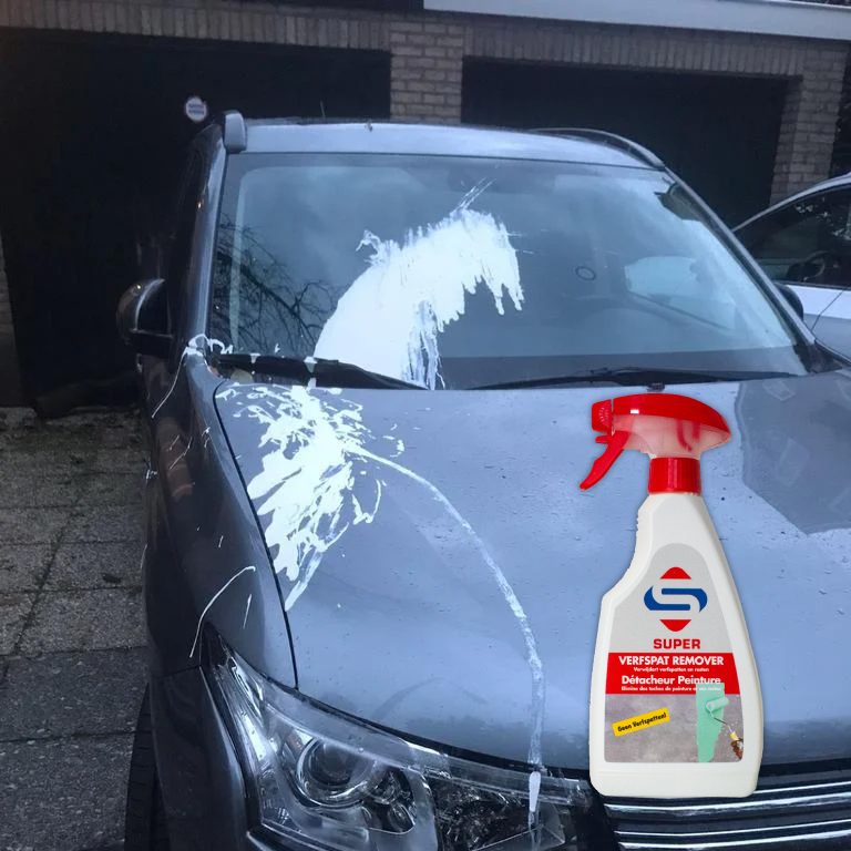 Removing paint on car paint