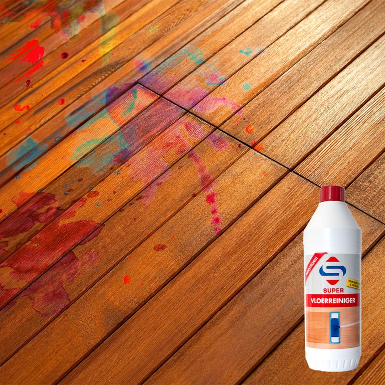 How can you clean an oiled wood floor?