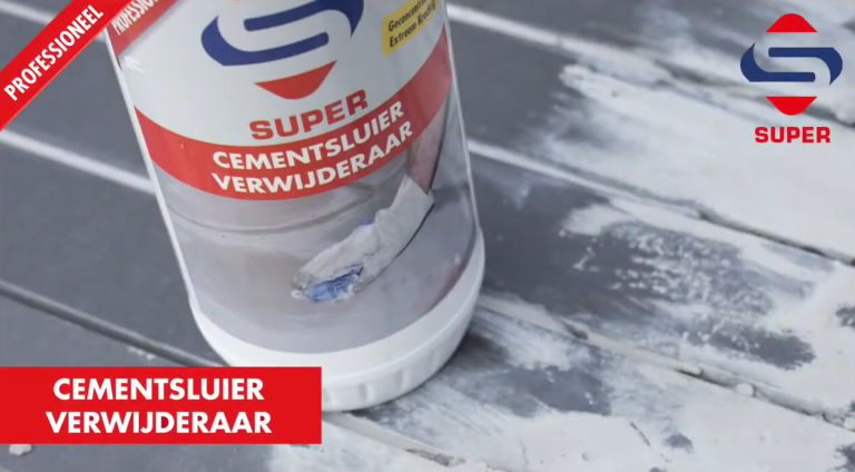 super cementen sluierverwijderaar