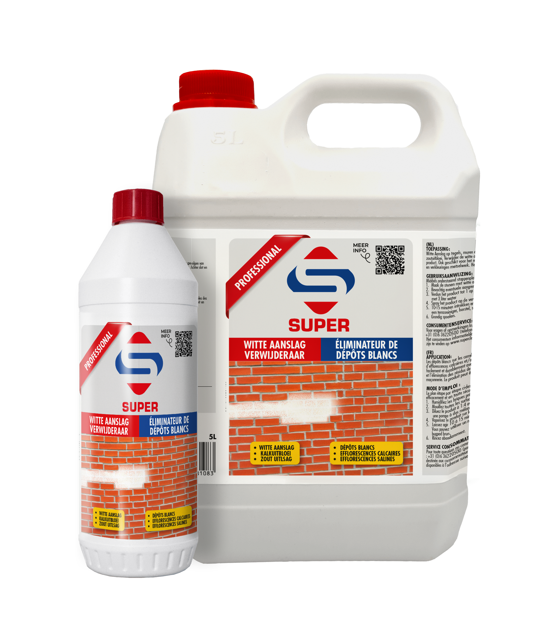 nettoyant super détachant blanc