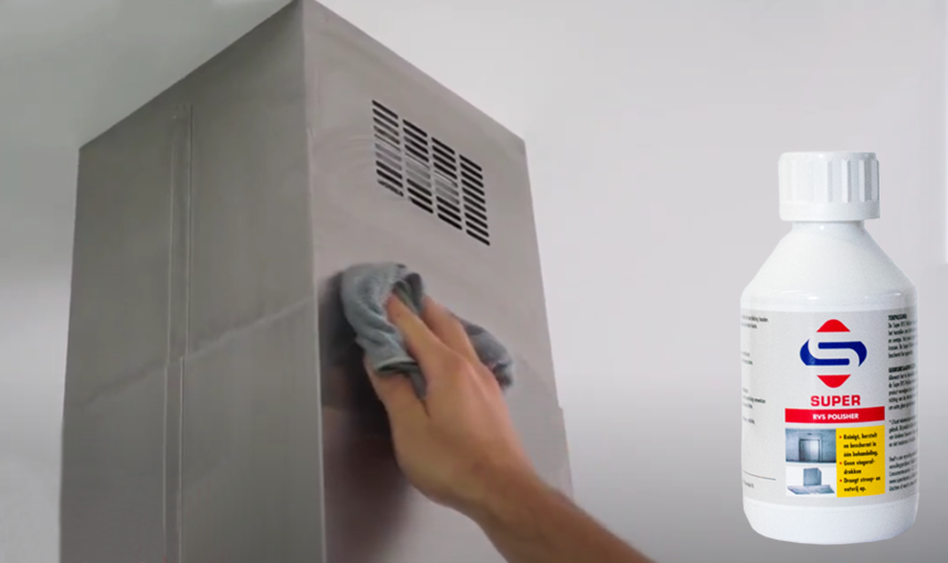Nettoyage de la hotte en acier inoxydable Nettoyage de la hotte en acier inoxydable