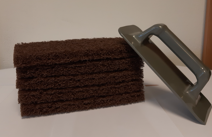 SUPER-Sanding pad-Brown