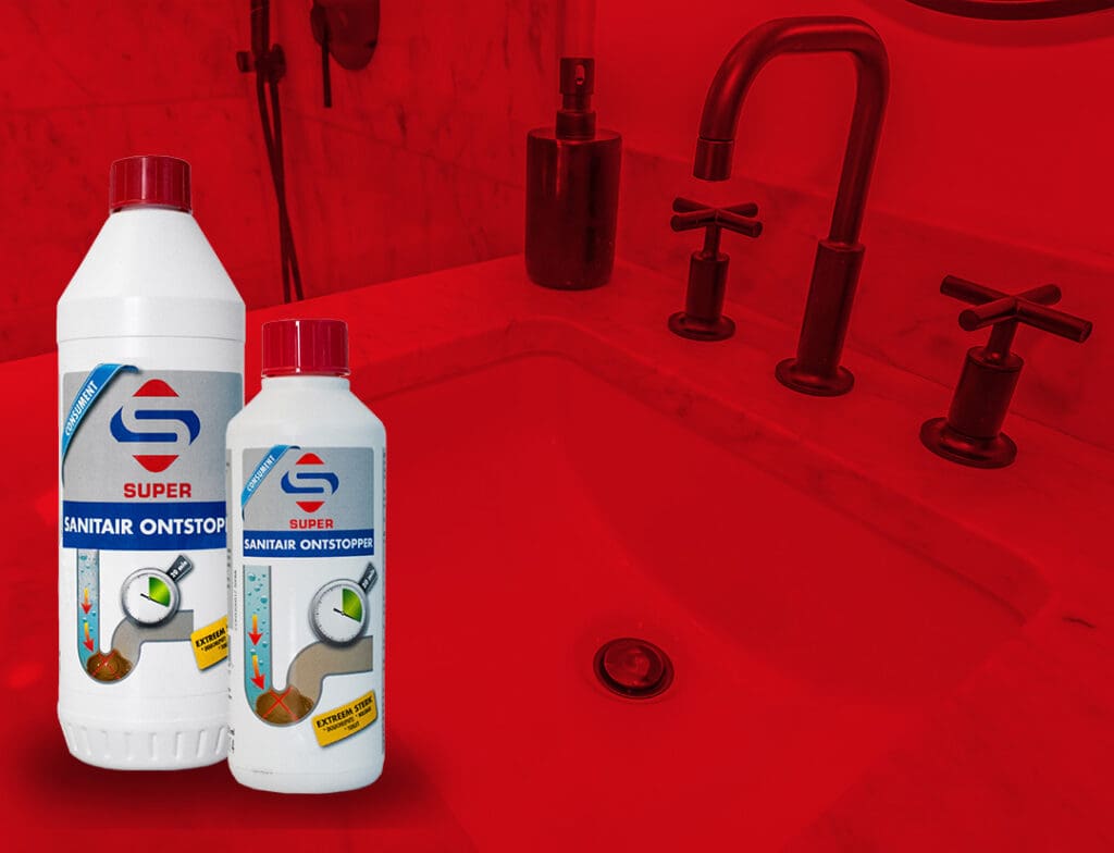 Banner BLOG unclog sink with unblocker