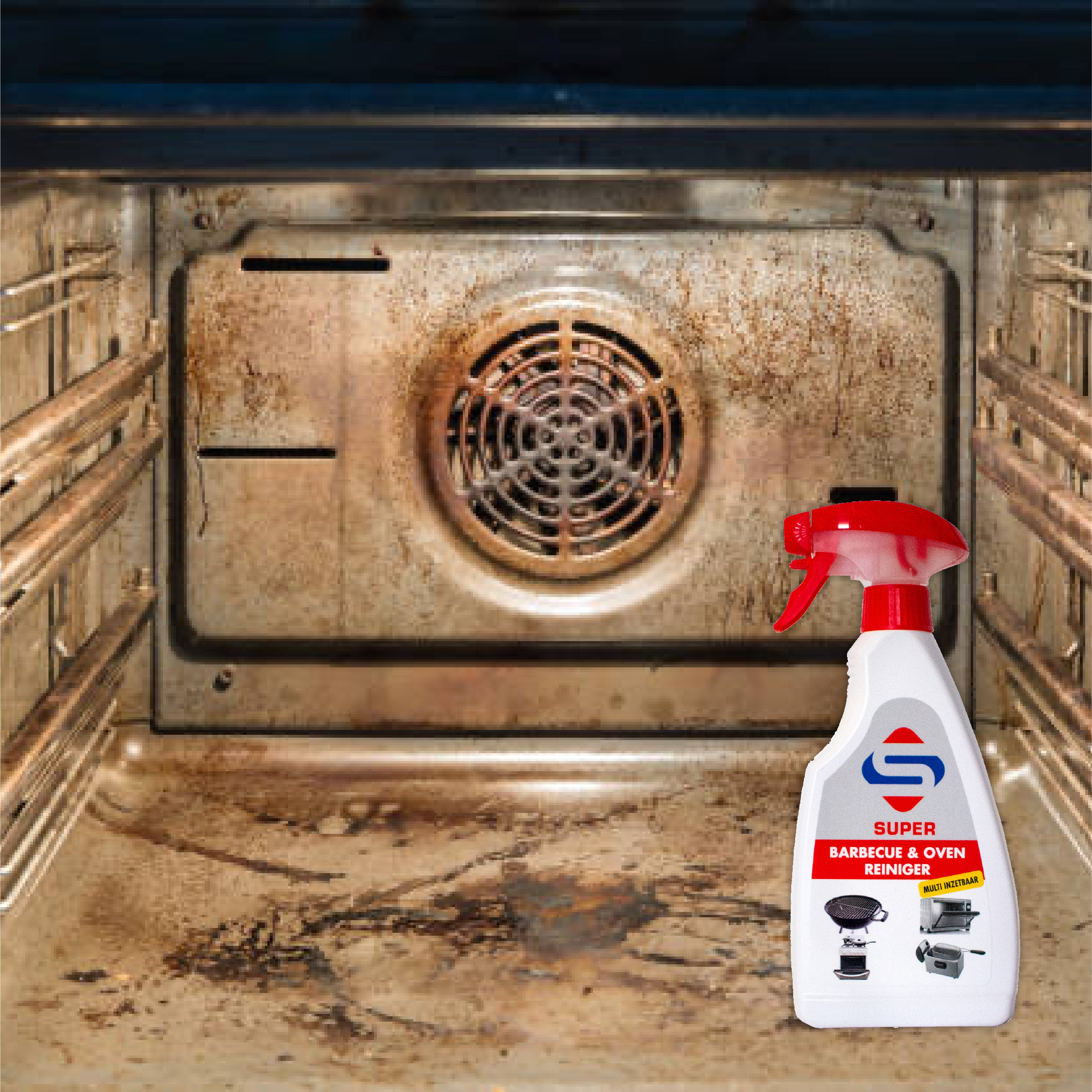 aanslag oven schoonmaken