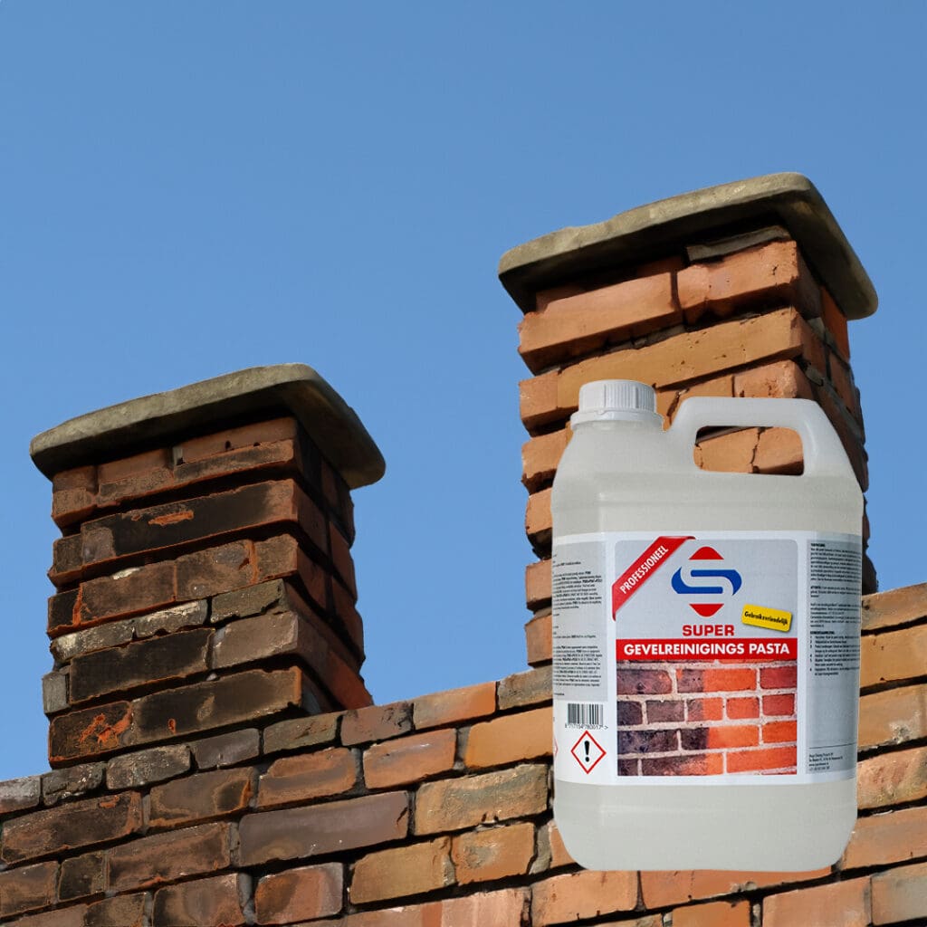 Removing soot from a wall