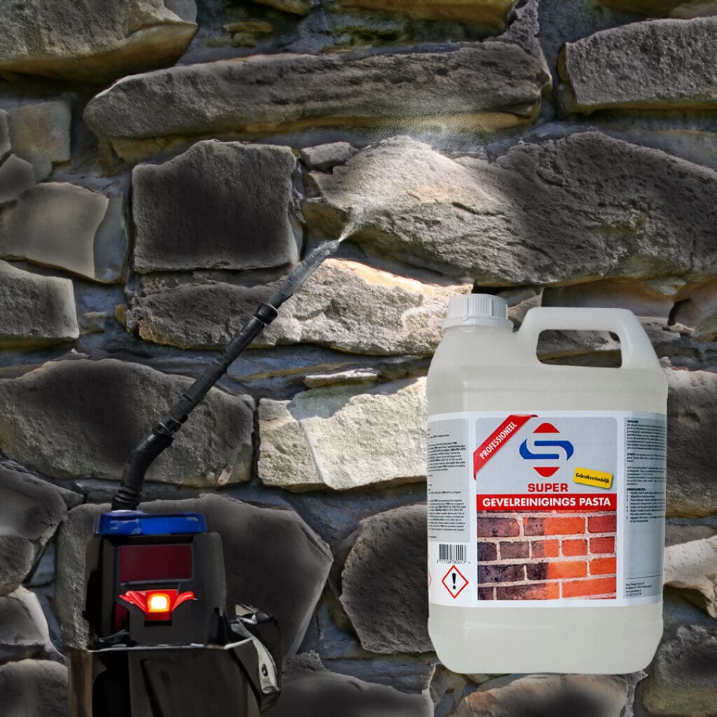 Exterior wall cleaning
