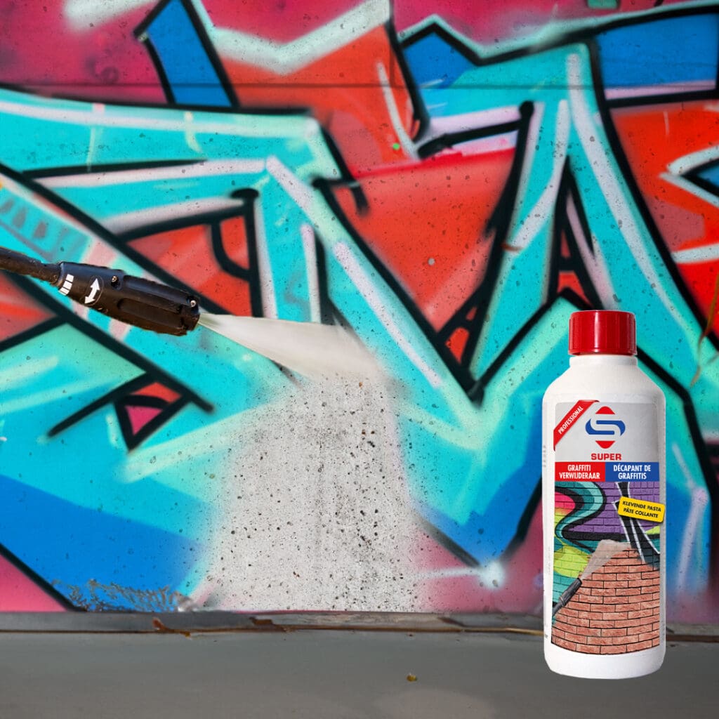 Élimination des graffitis et de la peinture sur les substrats