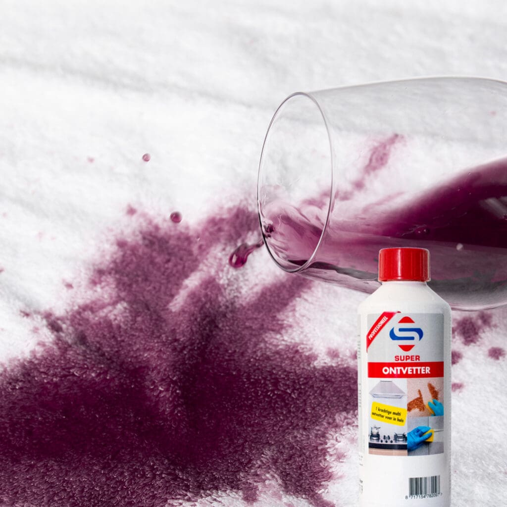 Enlever les taches de vin